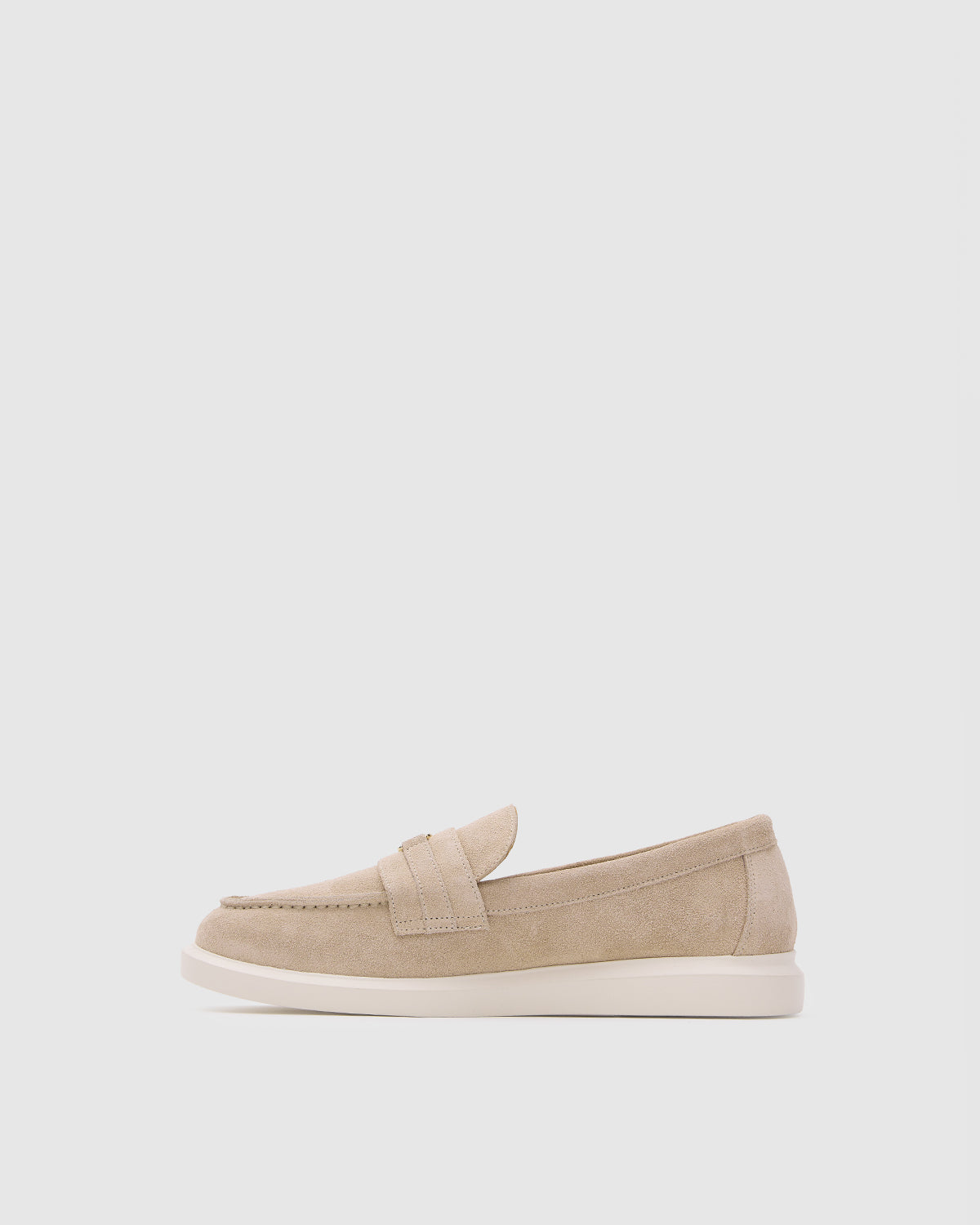 Lia Loafers Beige Suede