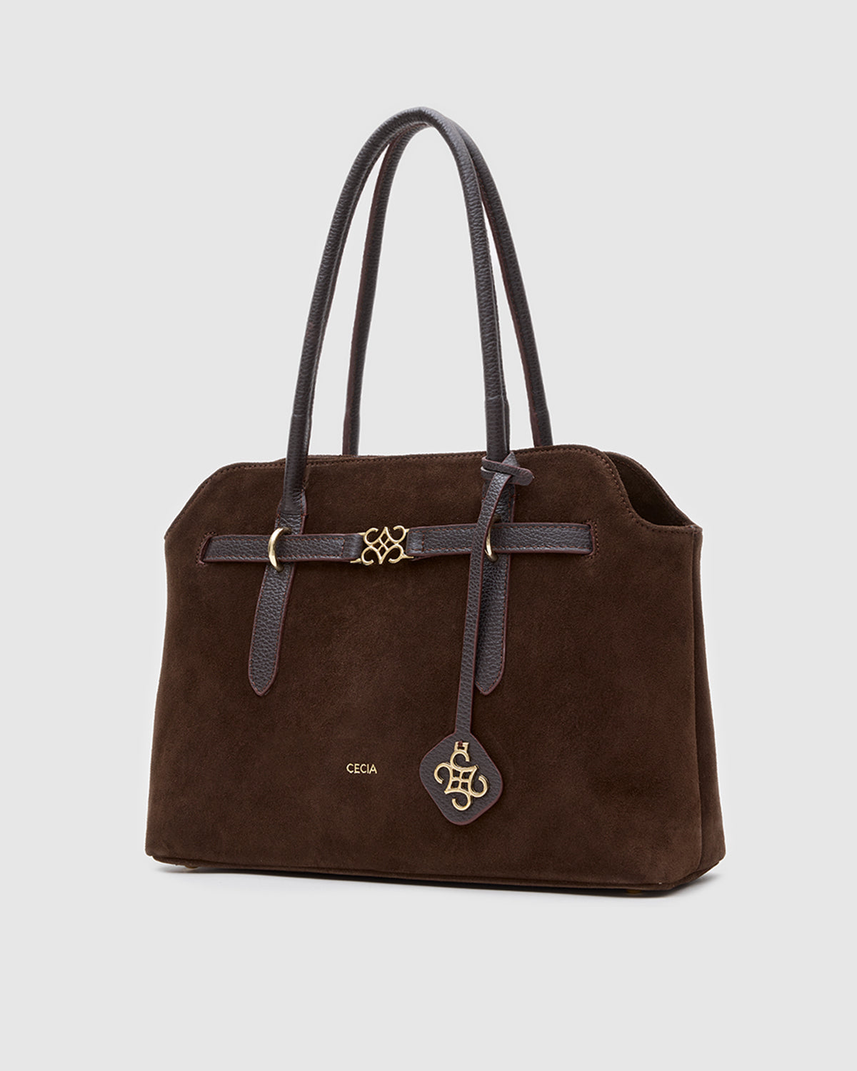 Avena Bitter Brown Suede