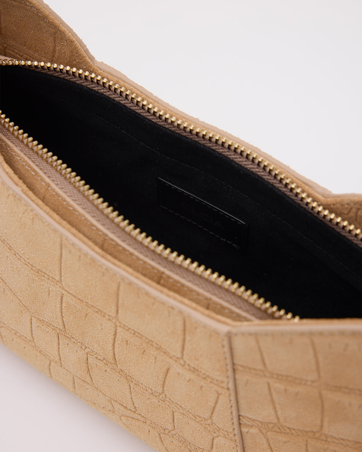 Aries Biscuit Croc Suede