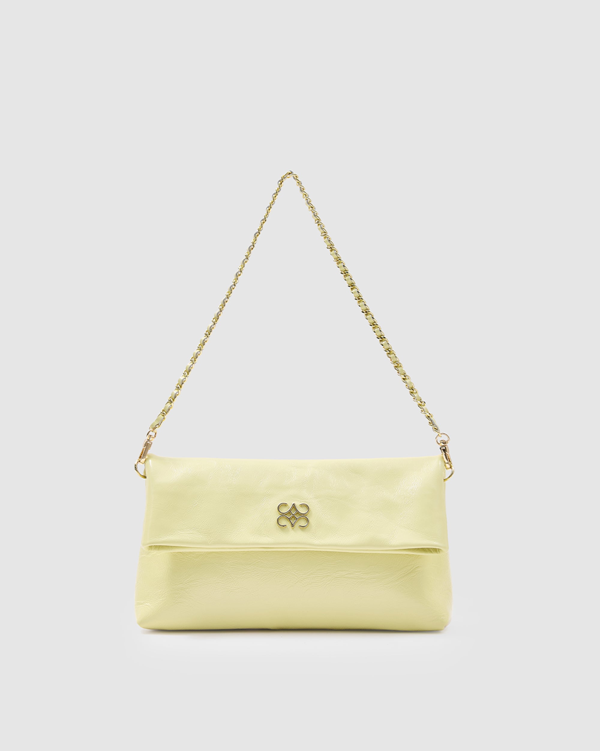 Ira Clutch Butter Yellow