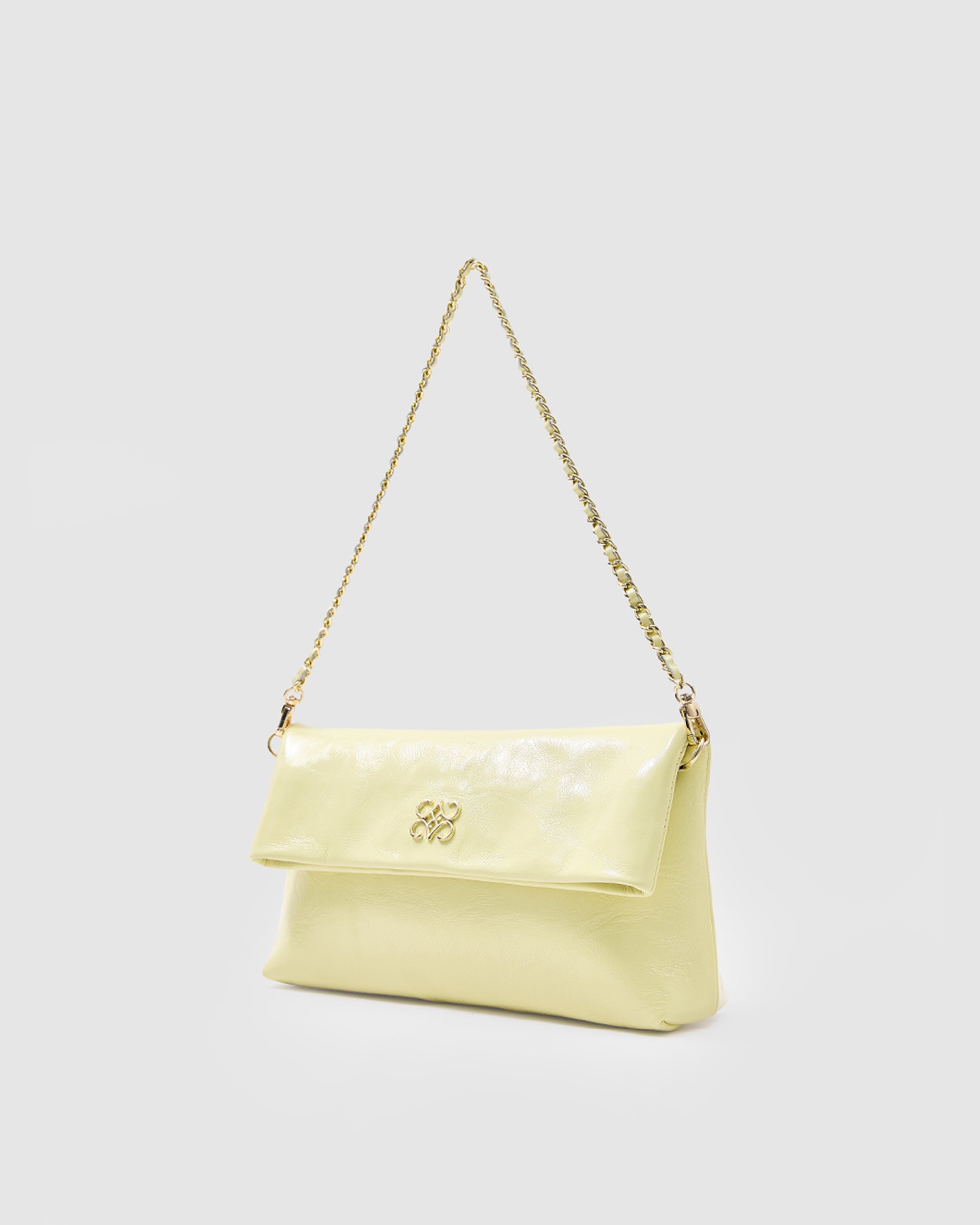 Ira Clutch Butter Yellow