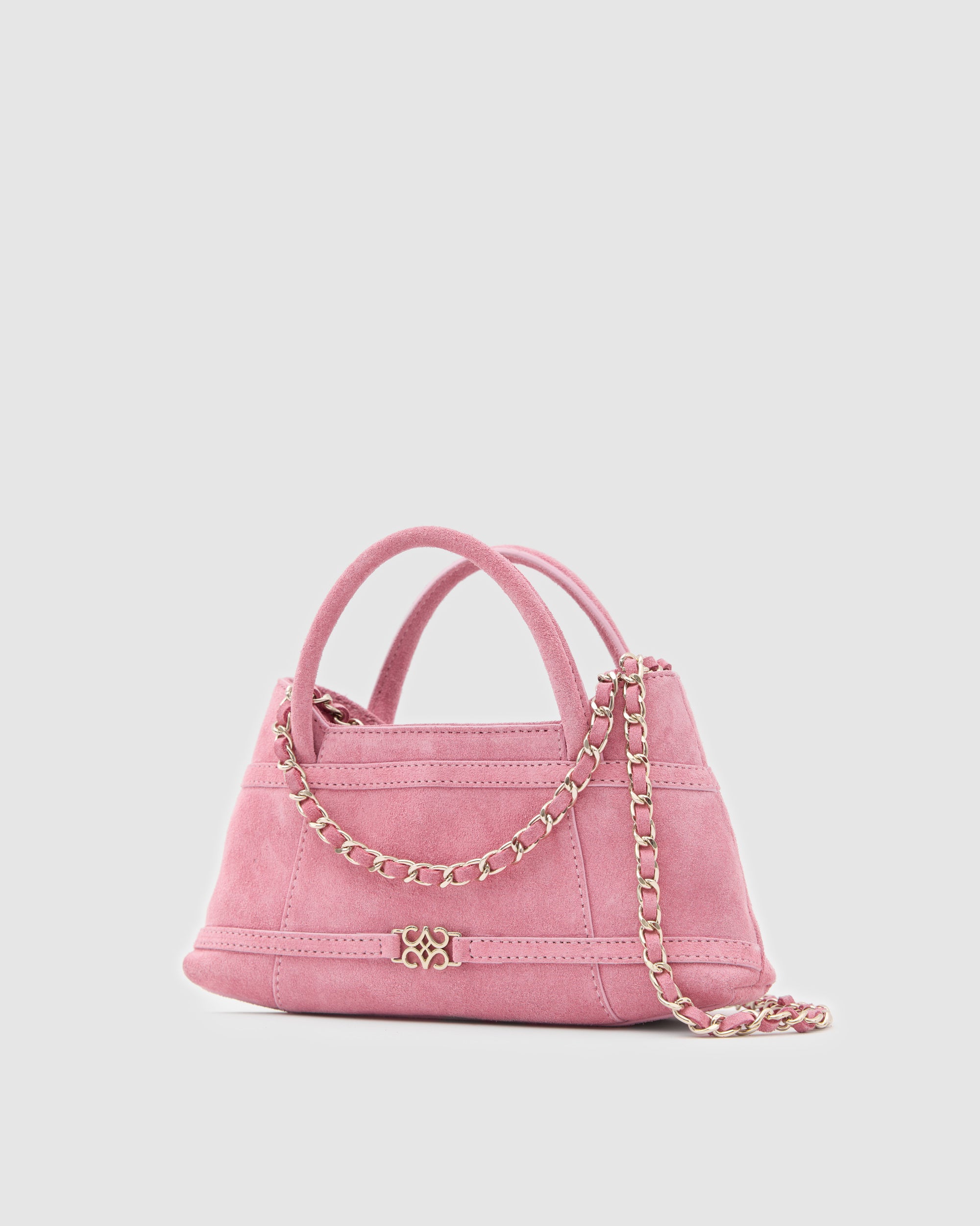 Luna Pink Suede