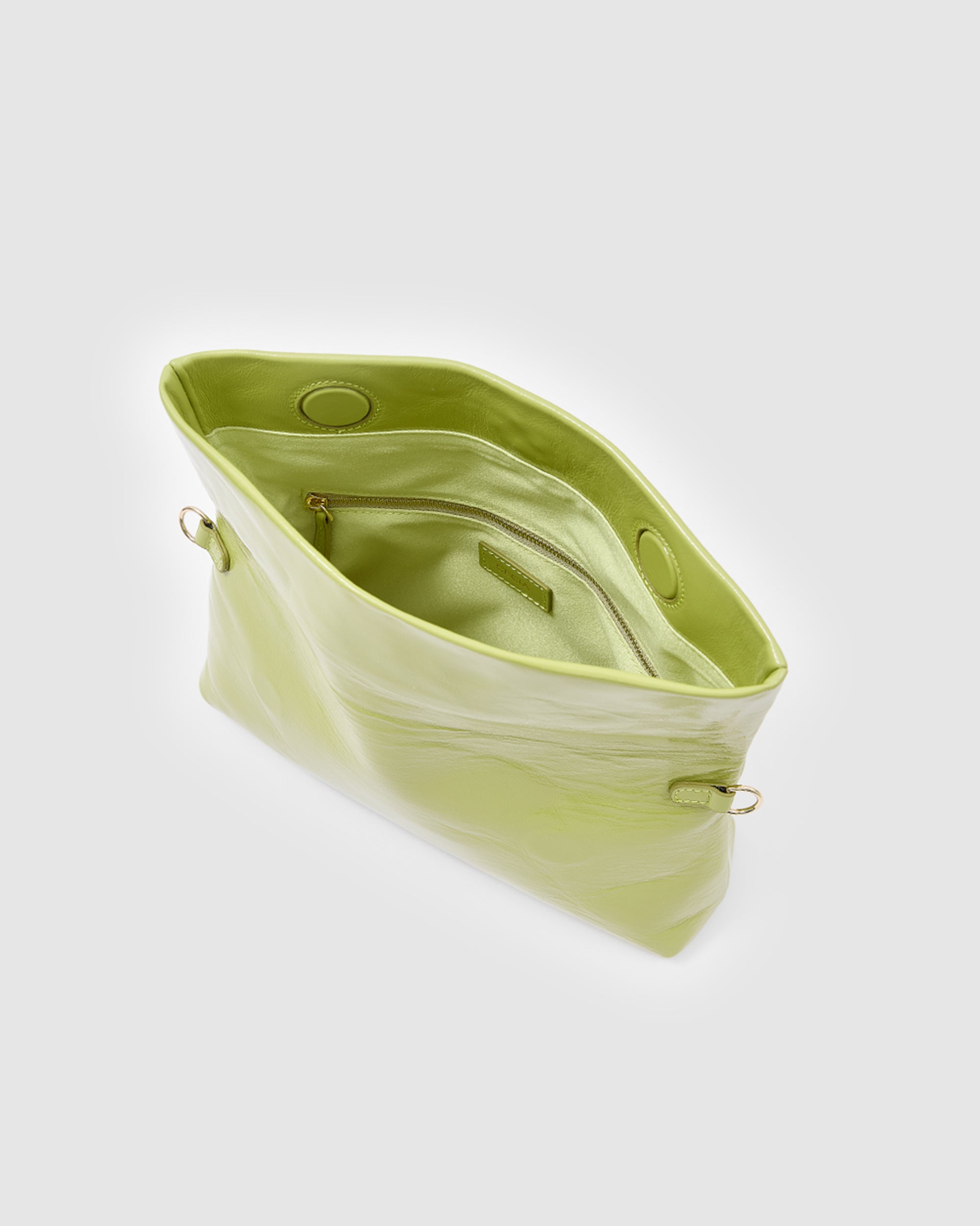 Ira Clutch Pistachio Green