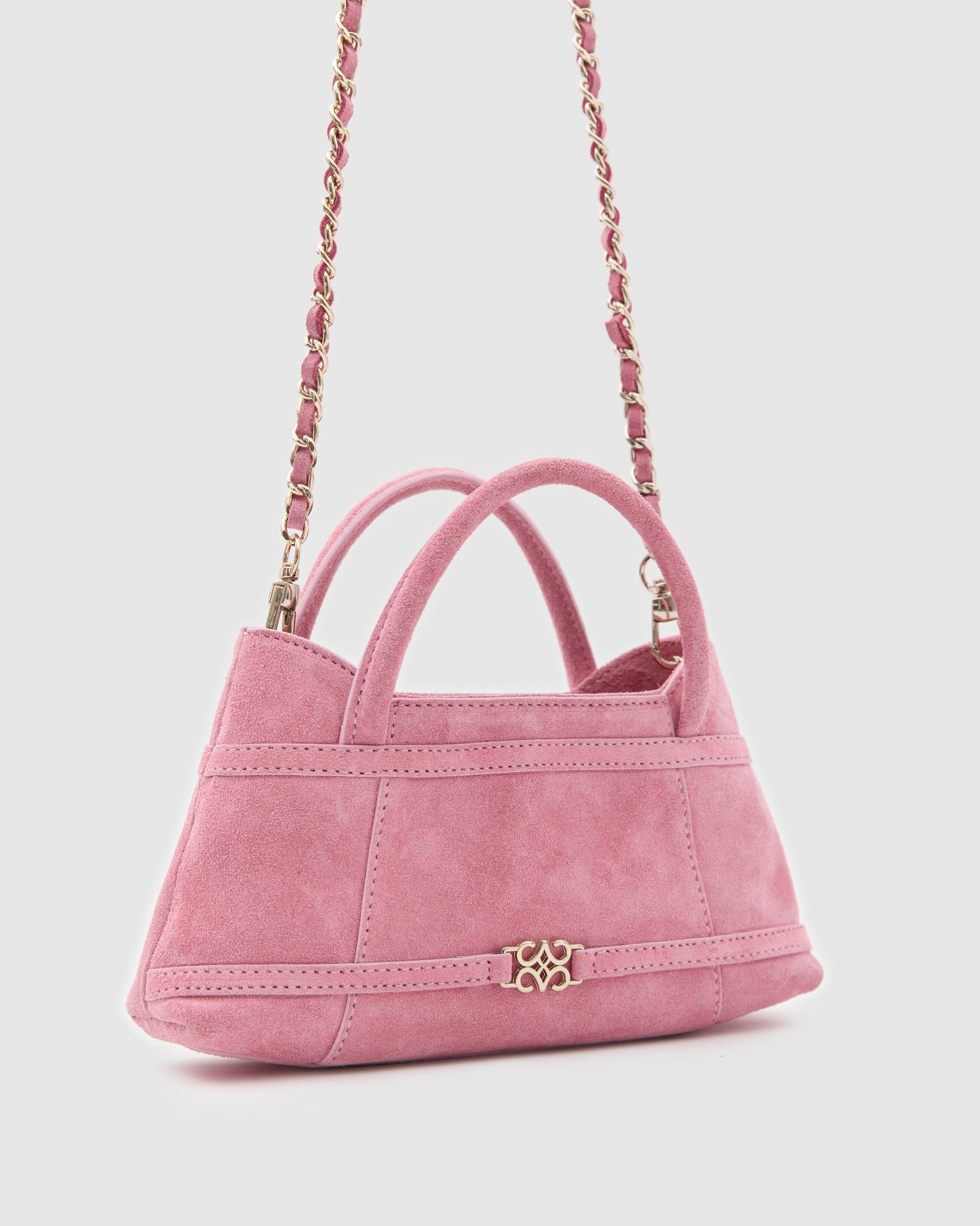 Luna Pink Suede