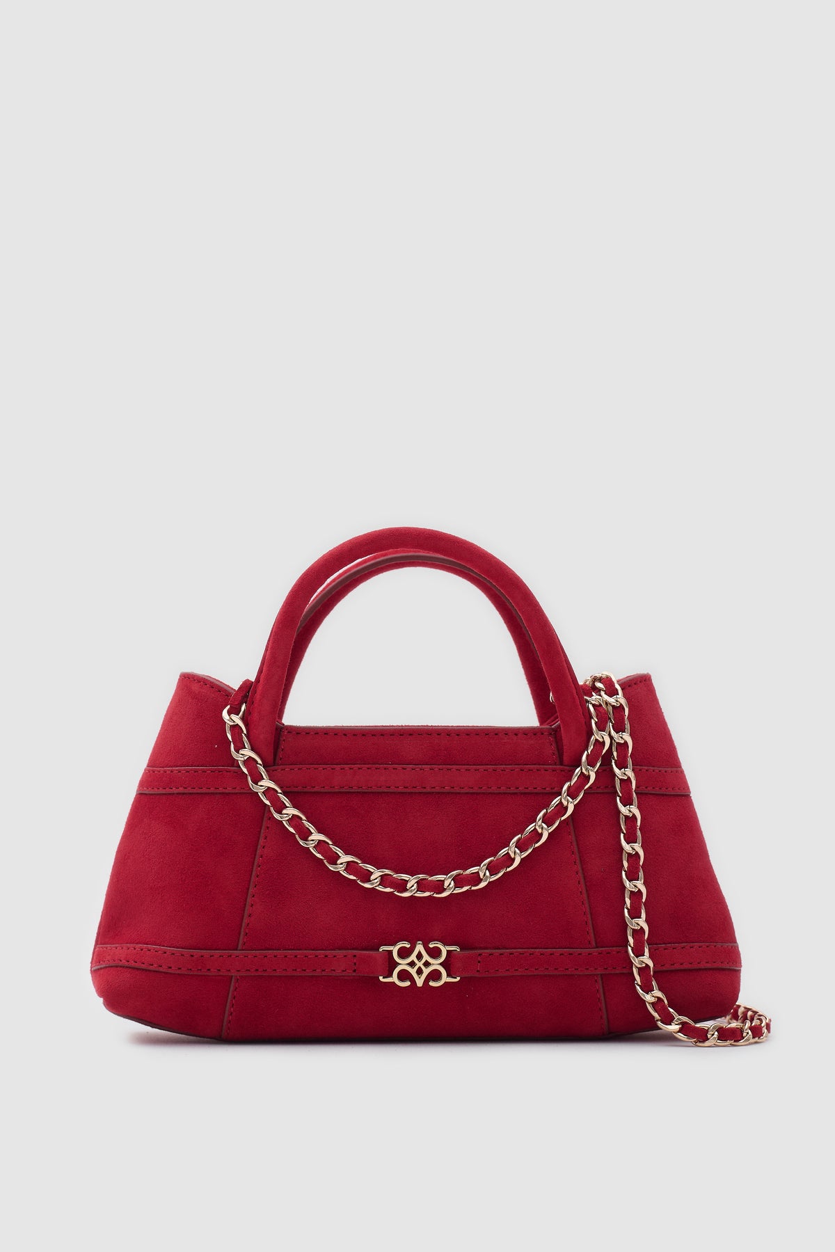 Luna Red Suede