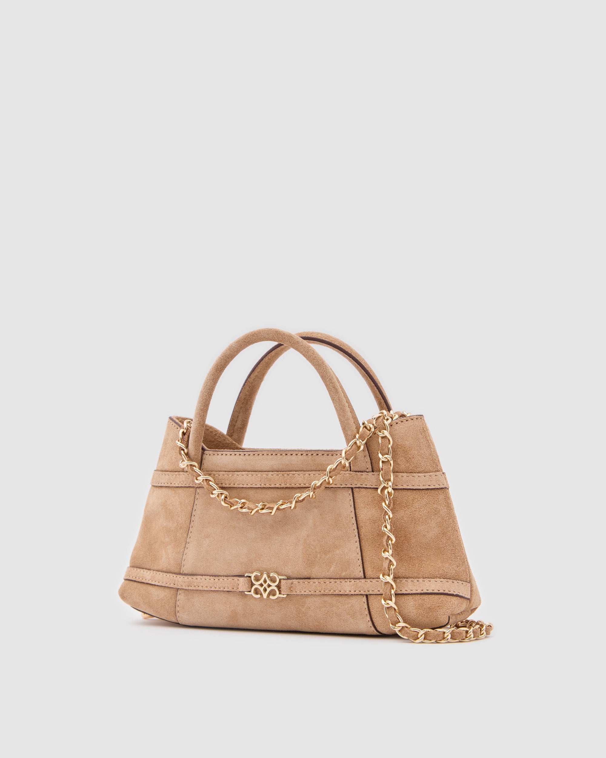 Luna Latte Suede