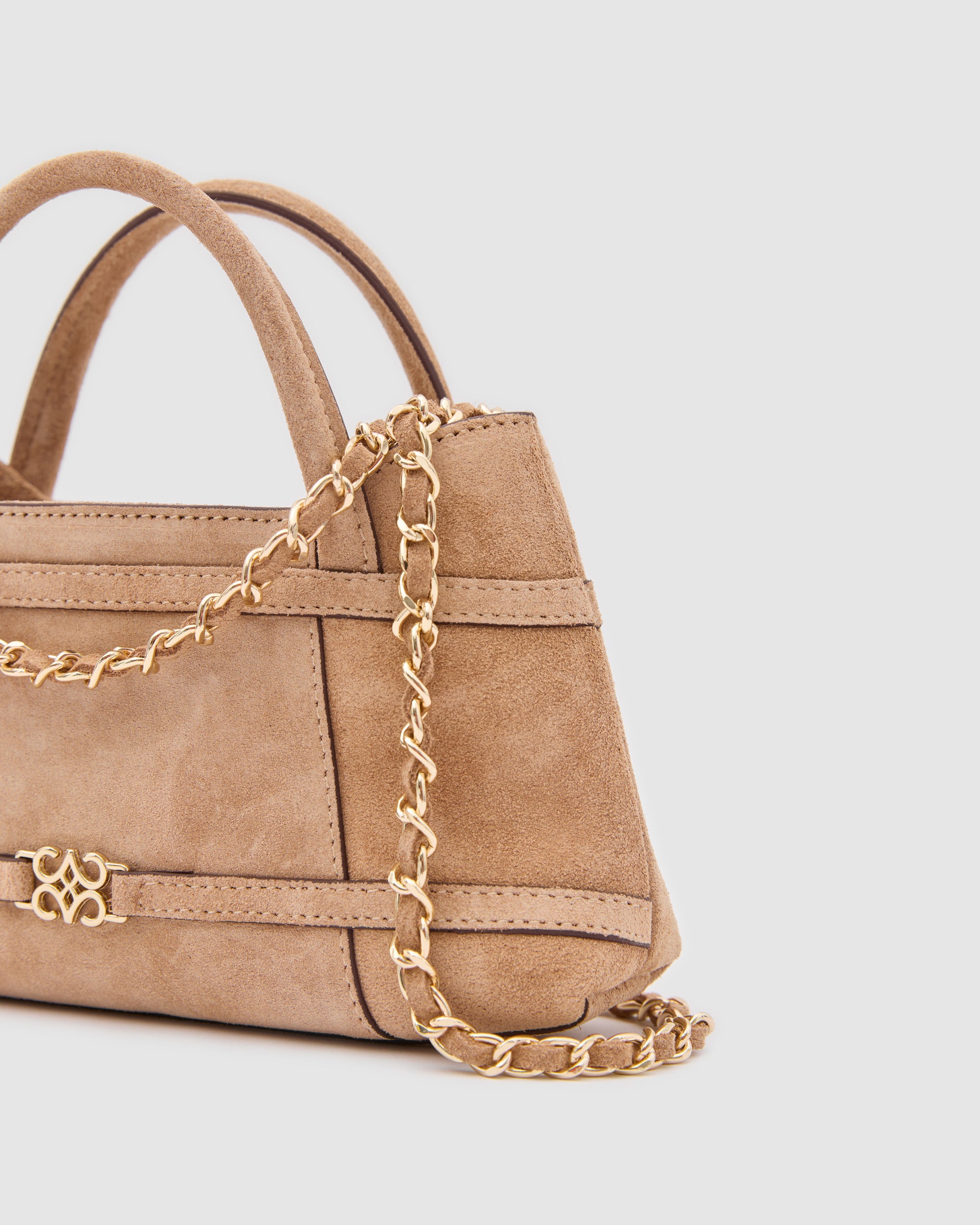 Luna Latte Suede