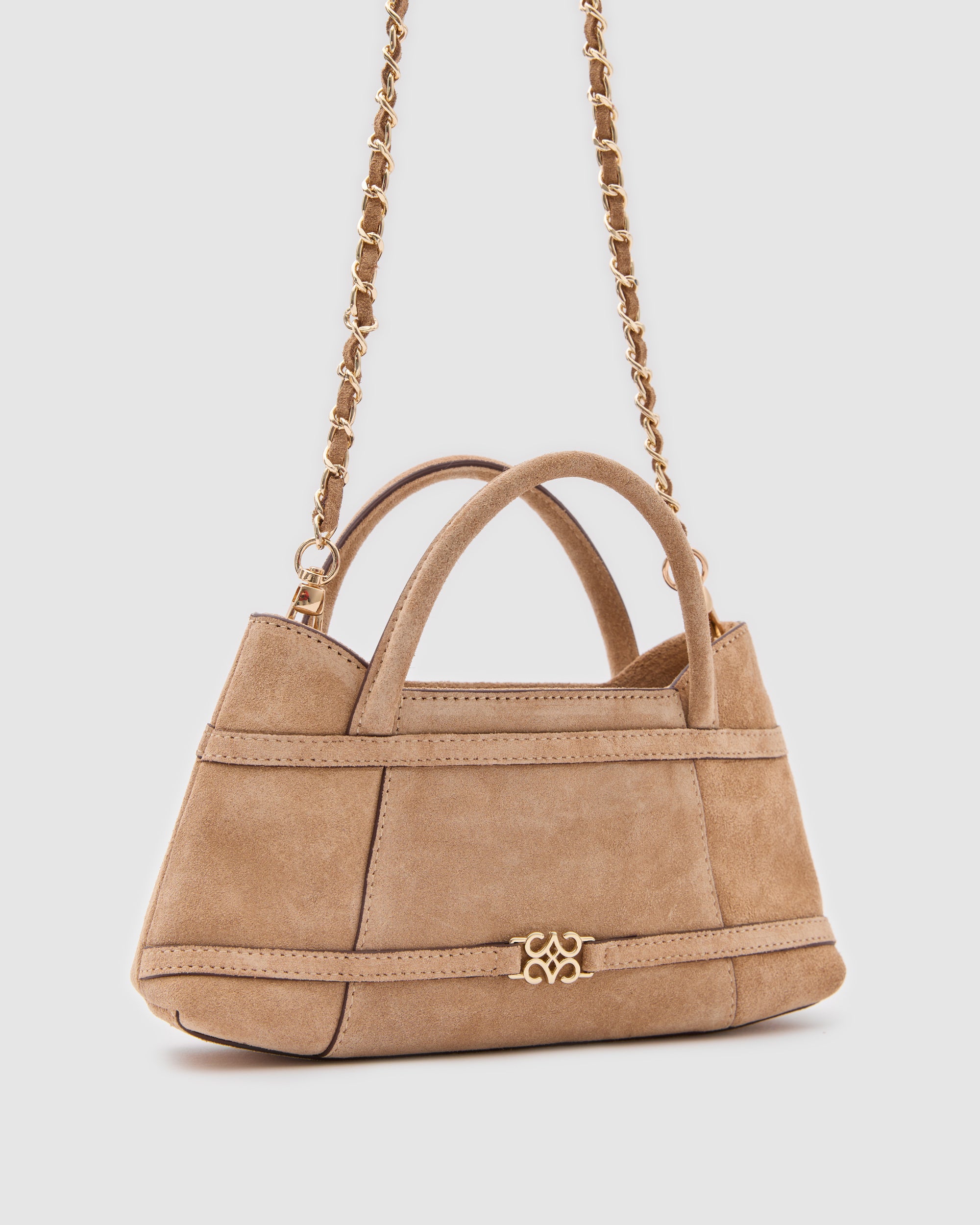 Luna Latte Suede