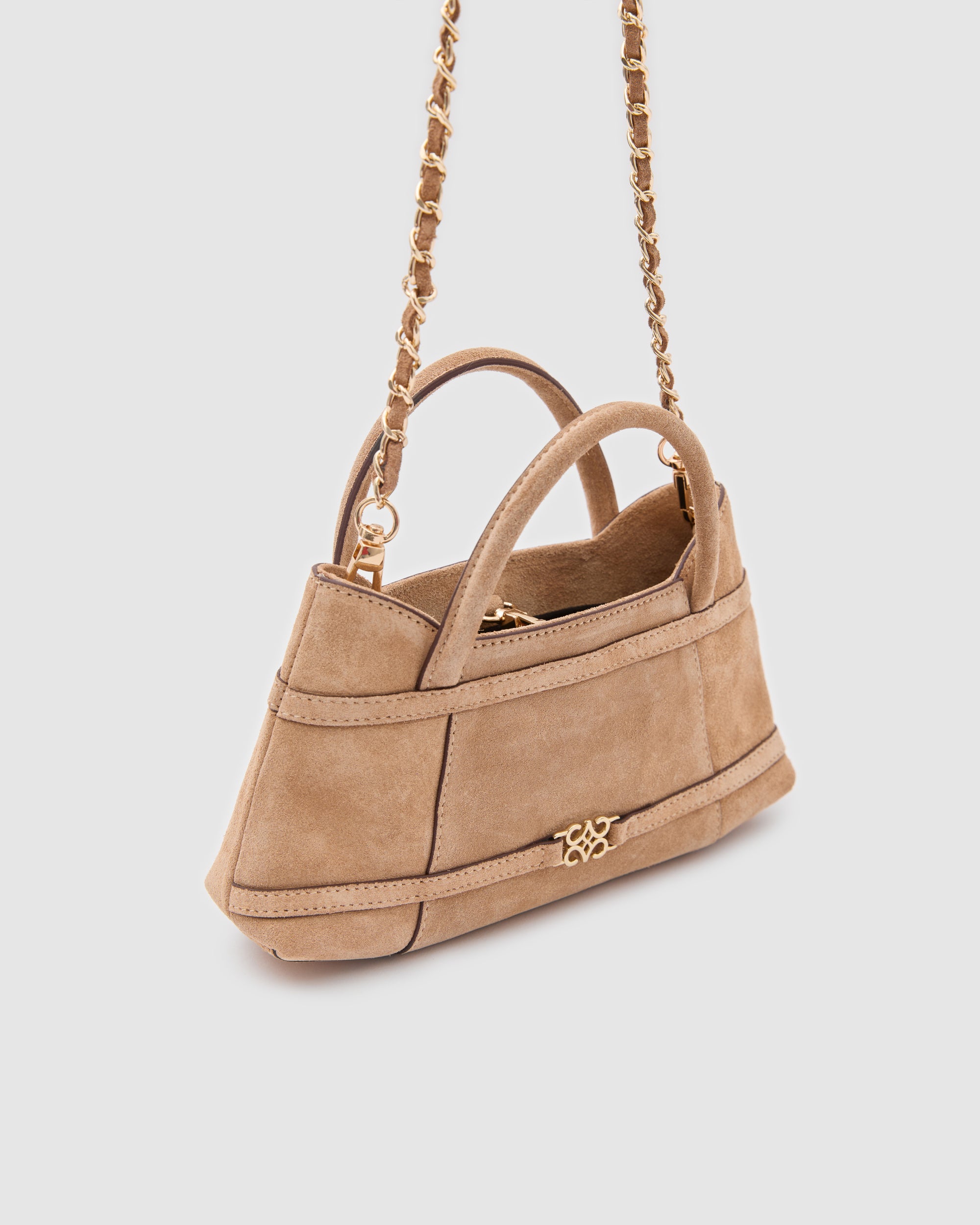 Luna Latte Suede