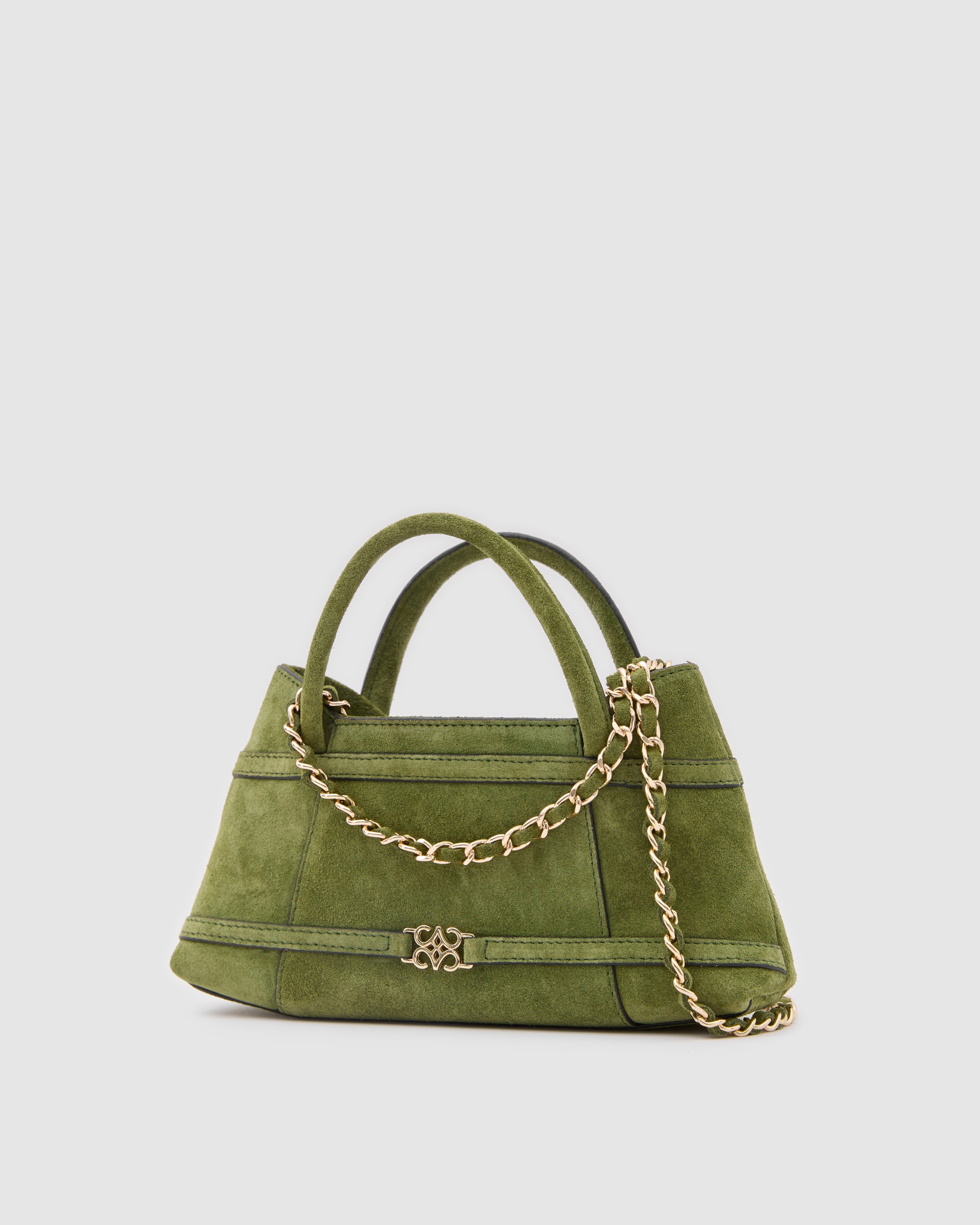 Luna Matcha Suede