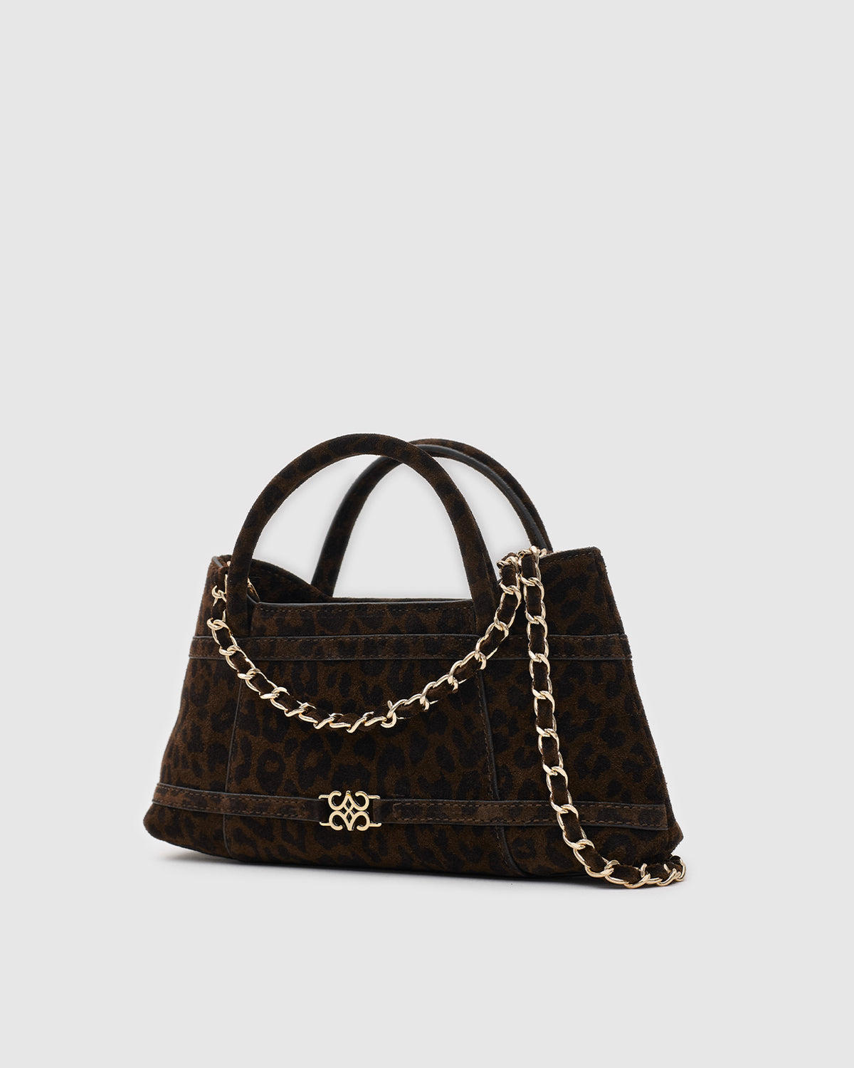 Luna Leopard Dark Brown