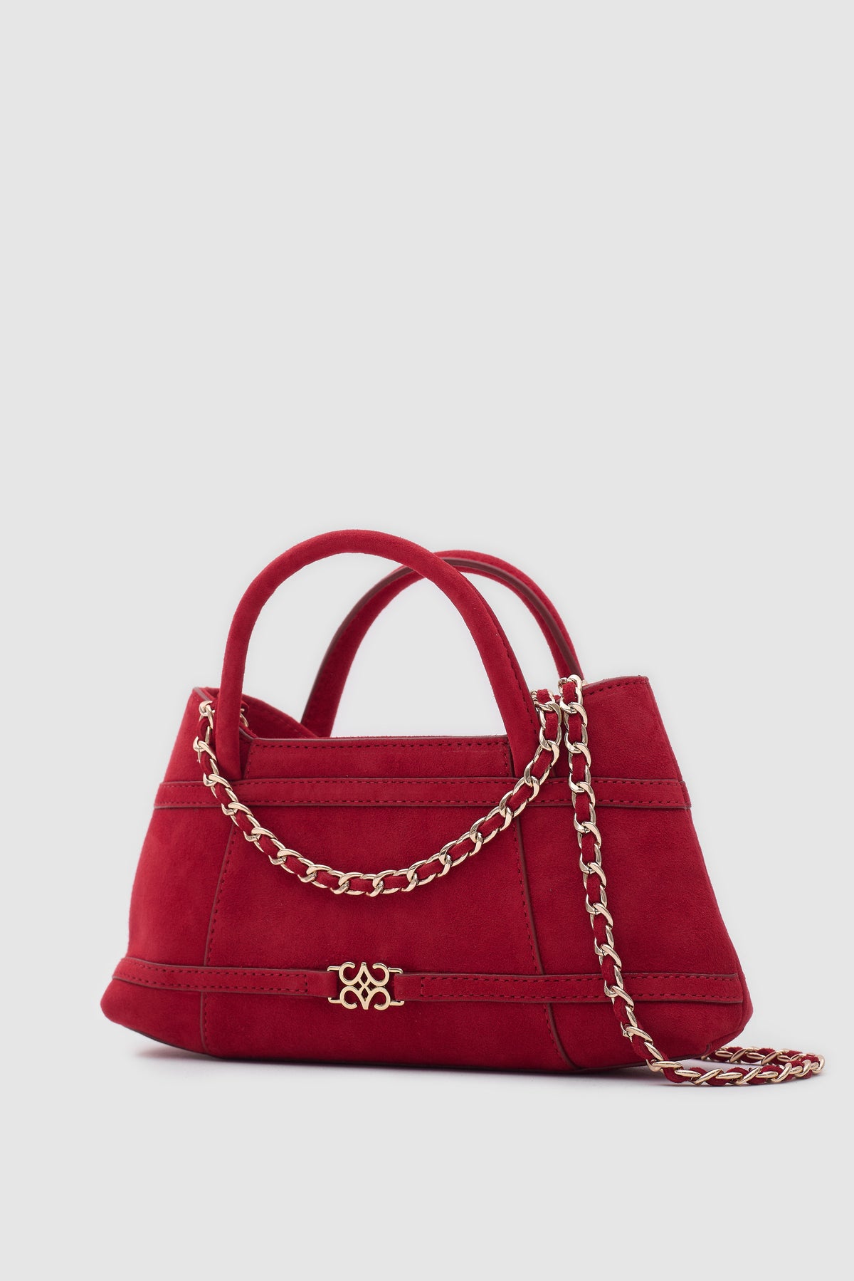 Luna Red Suede