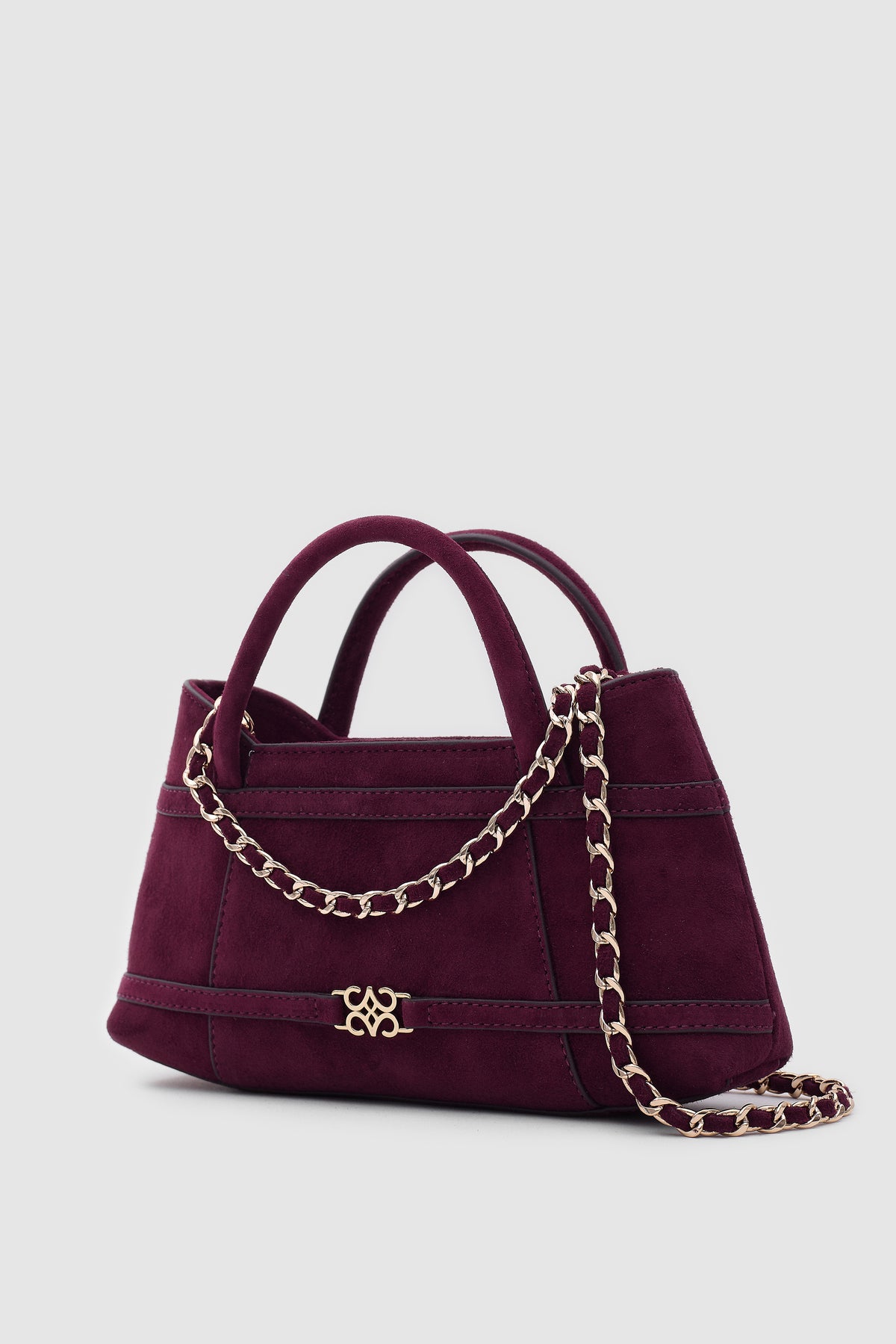 LUNA Merlot Suede