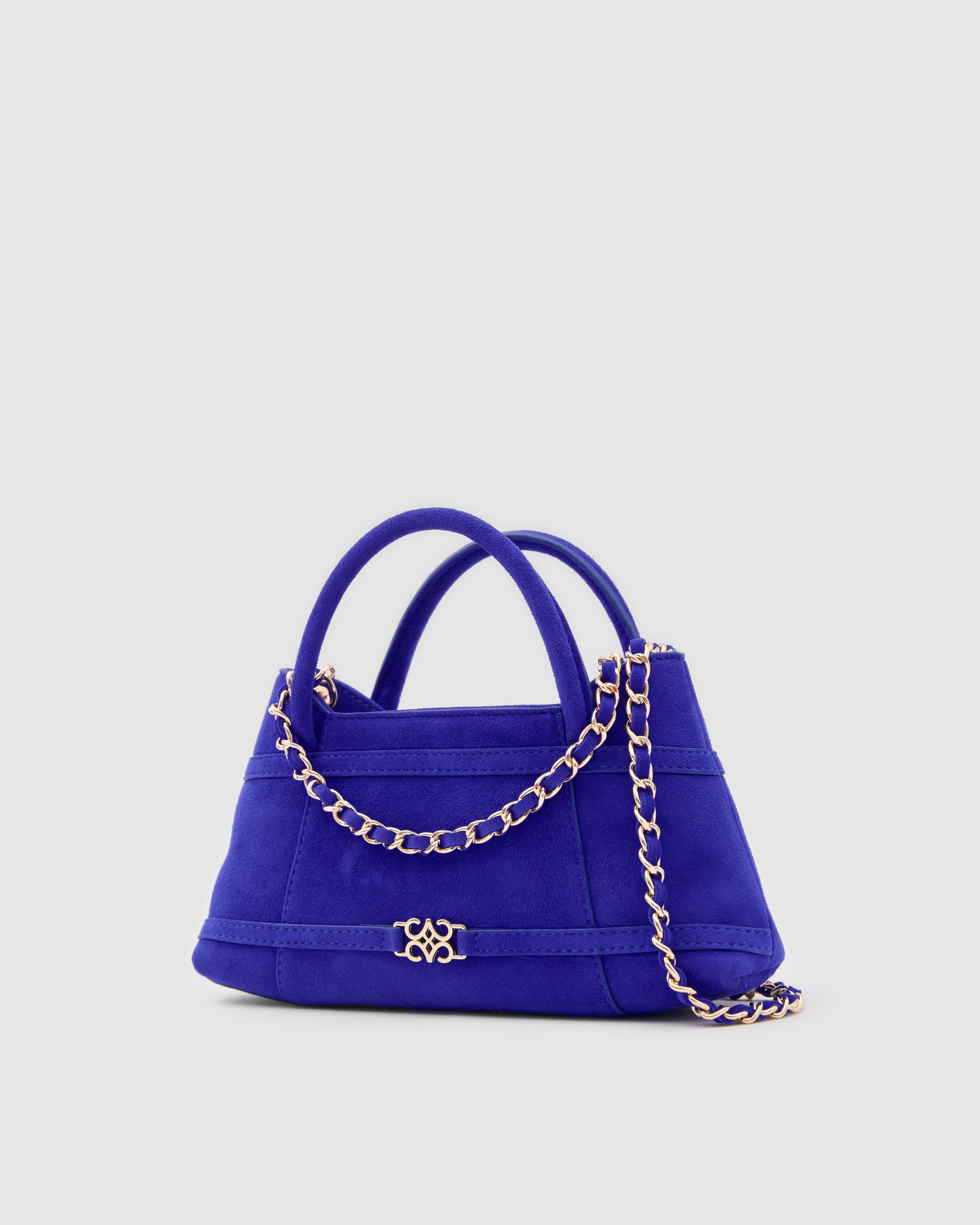 Luna Electric Blue Suede
