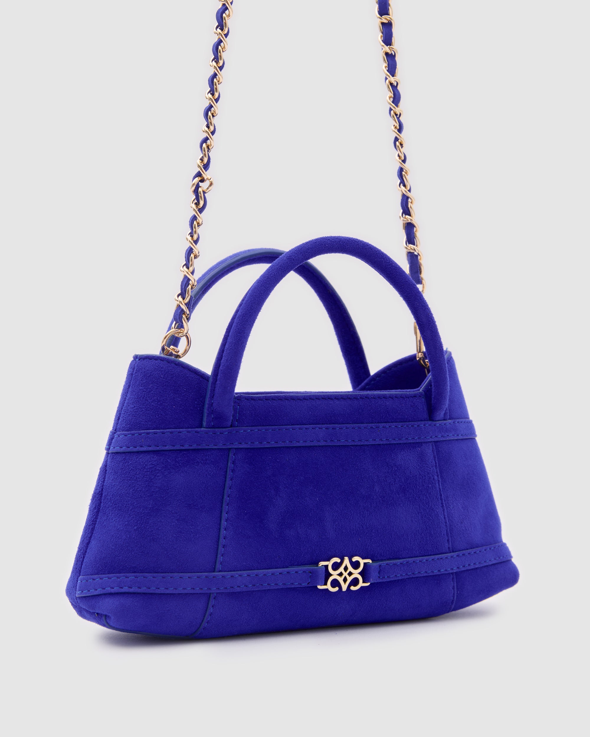 Luna Electric Blue Suede