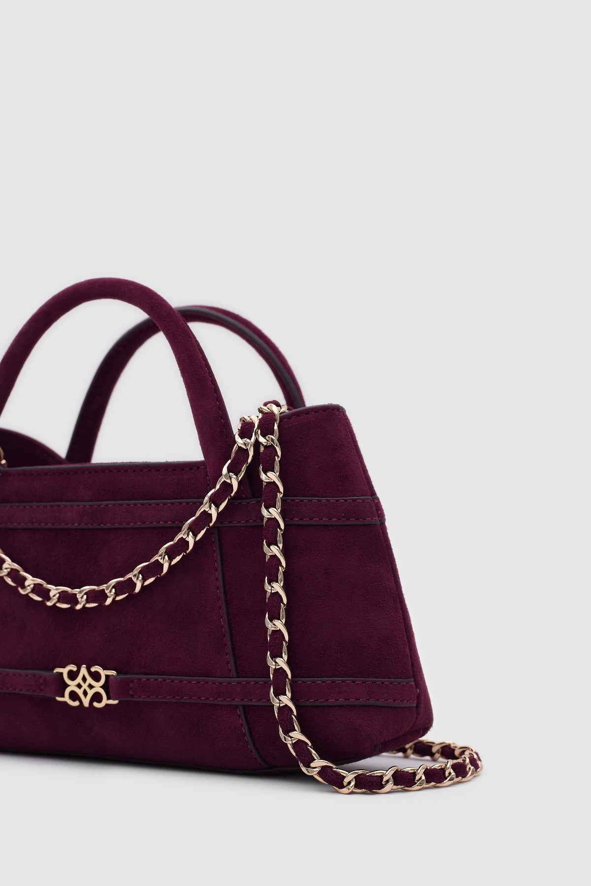 LUNA Merlot Suede