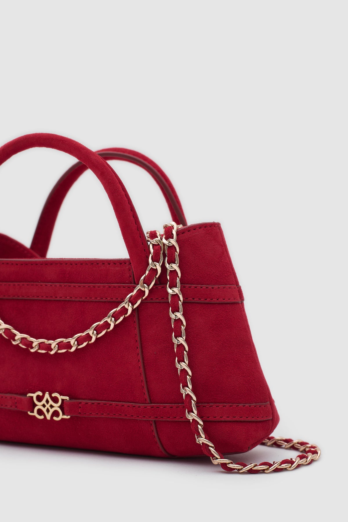 Luna Red Suede