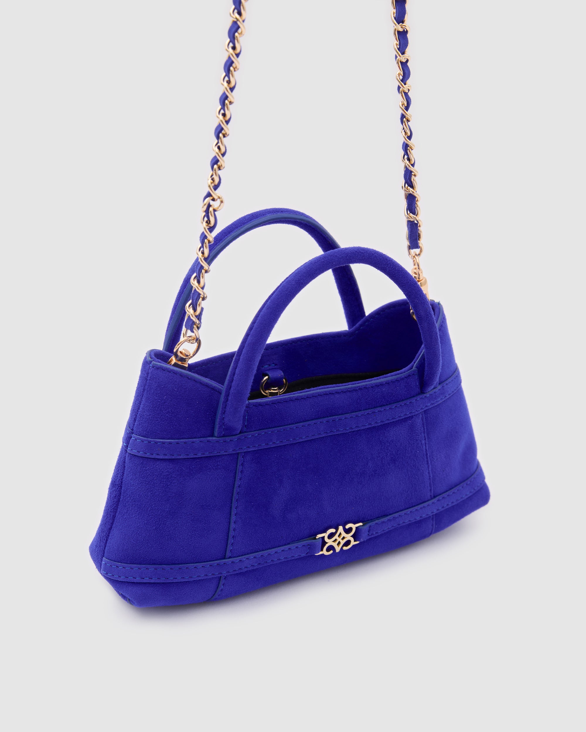 Luna Electric Blue Suede