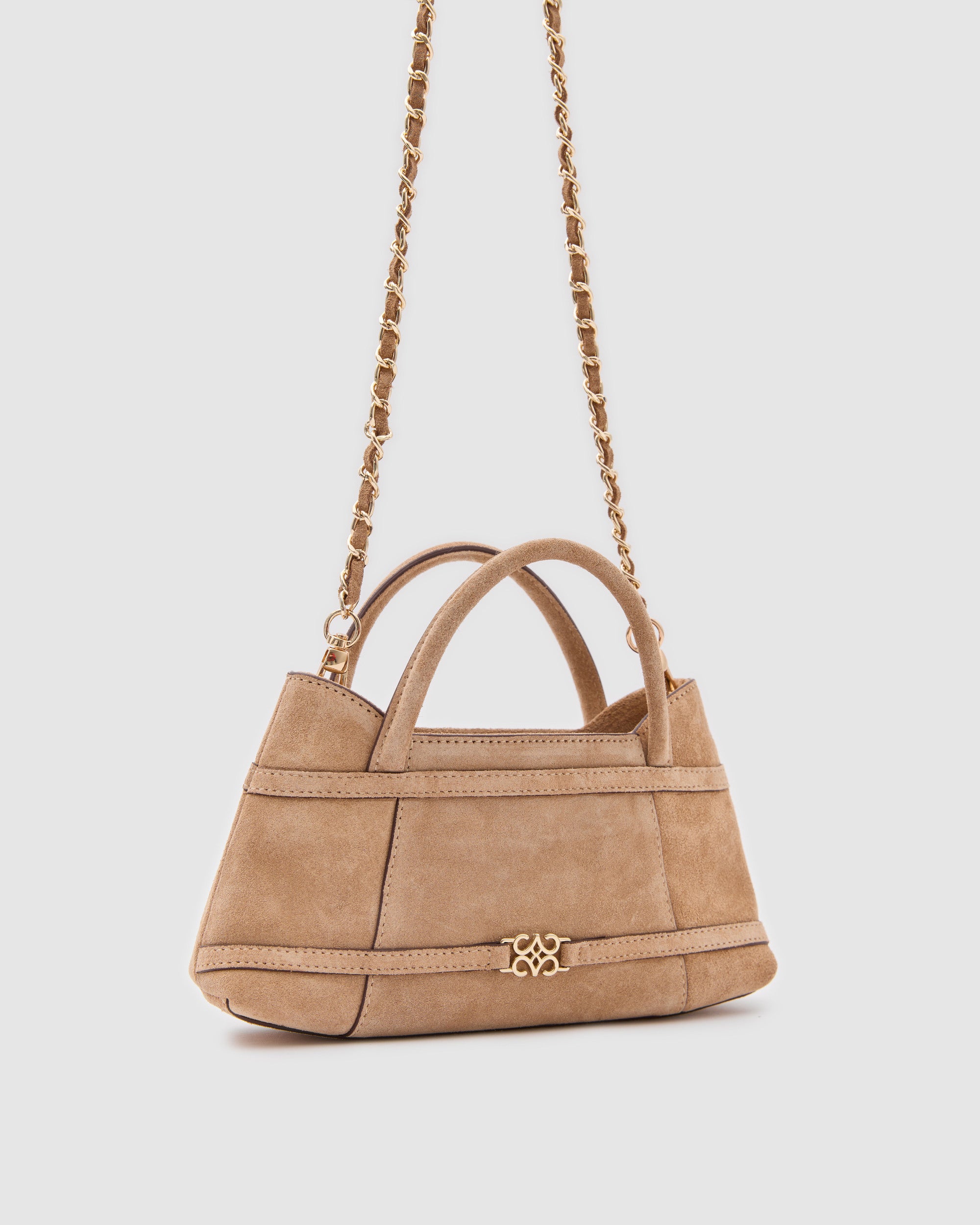 Luna Latte Suede