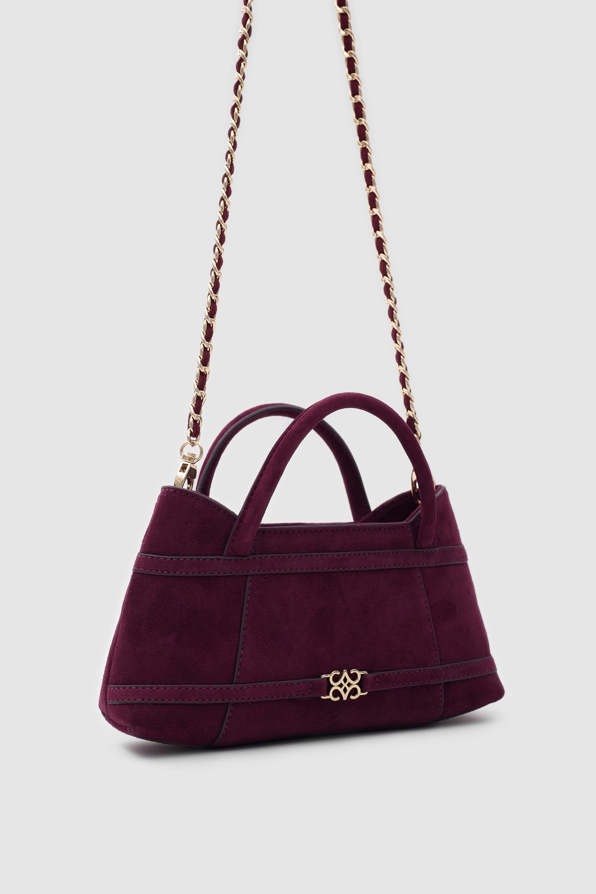 LUNA Merlot Suede
