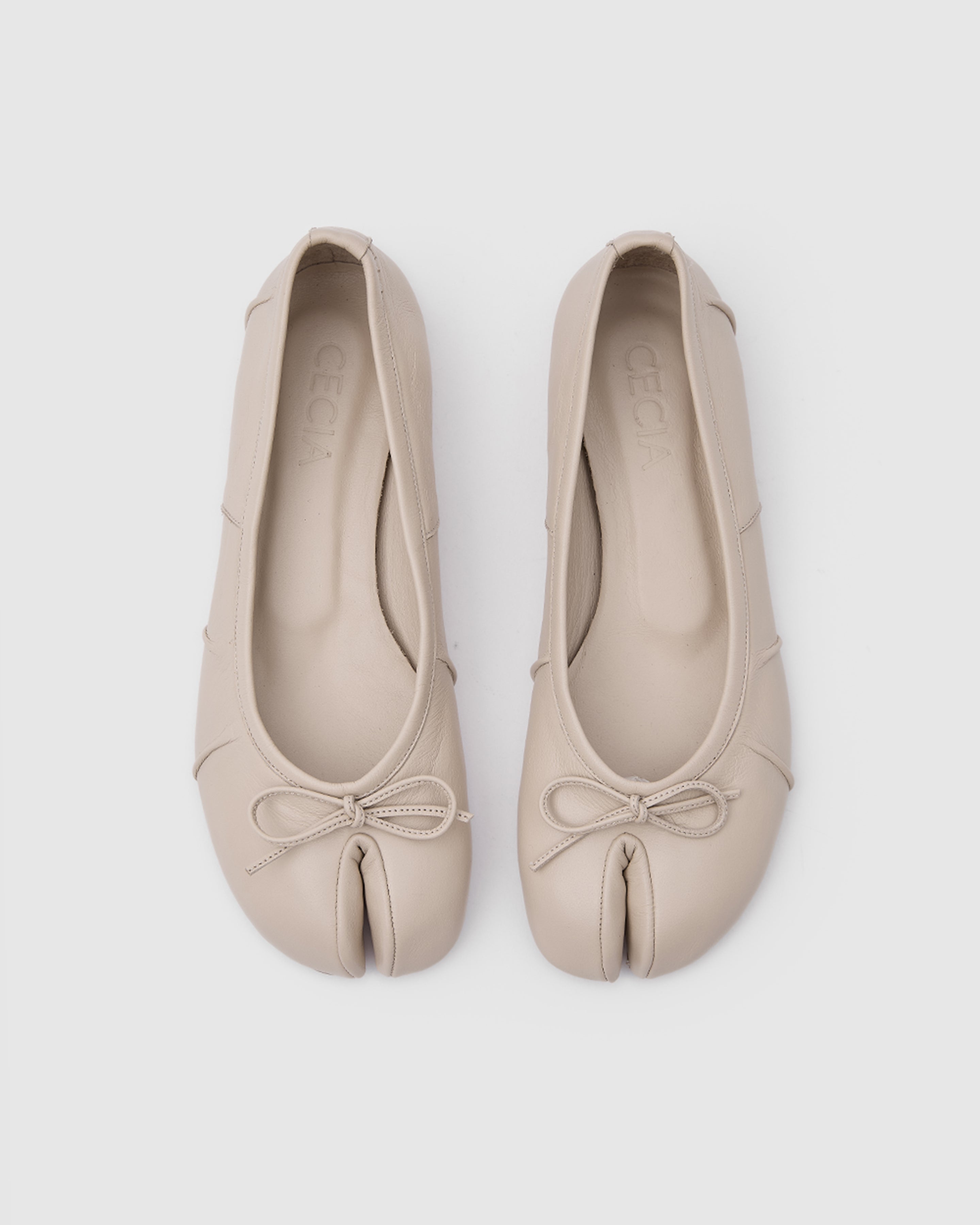 Tabi Ballet Flats Vanilla