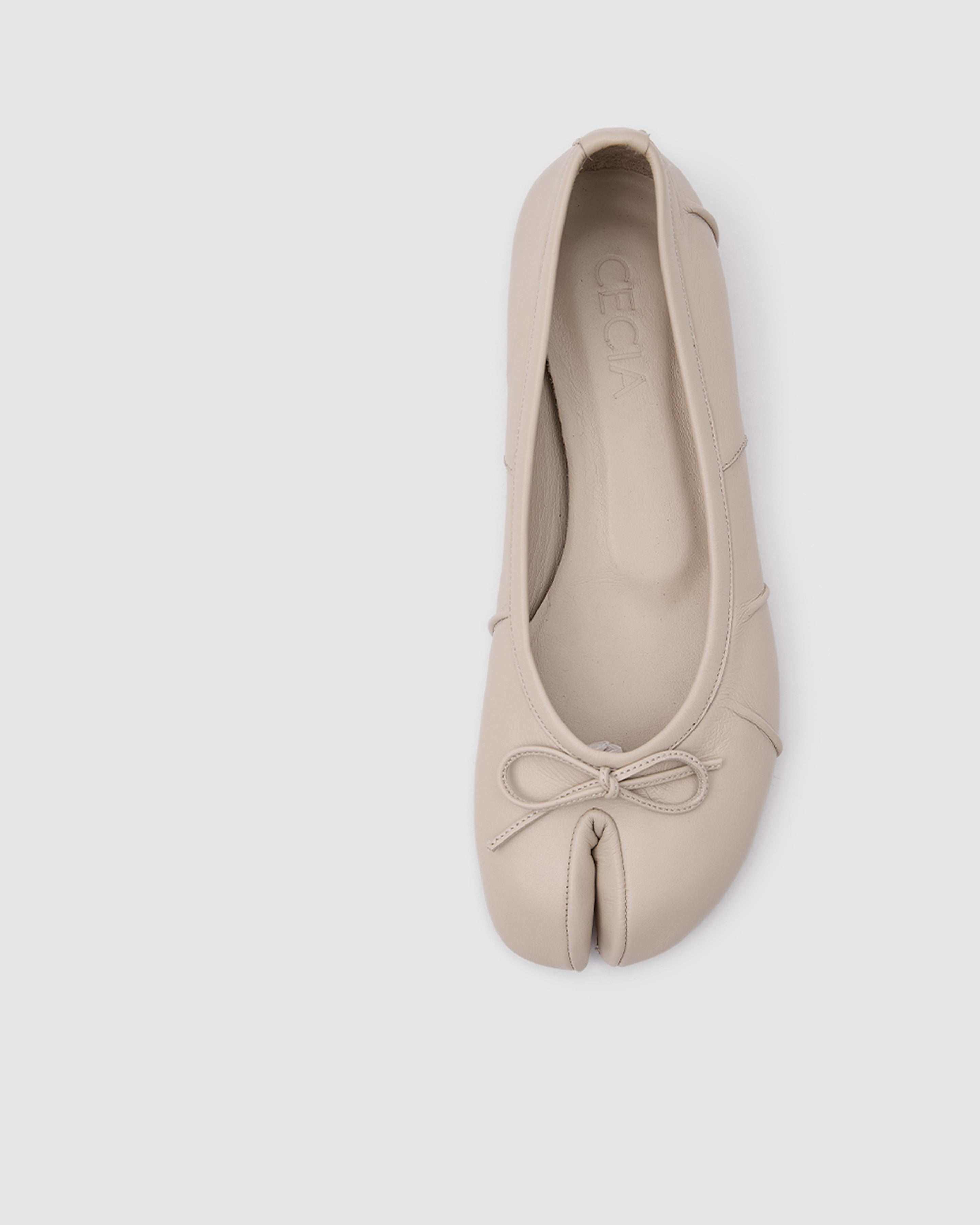Tabi Ballet Flats Vanilla
