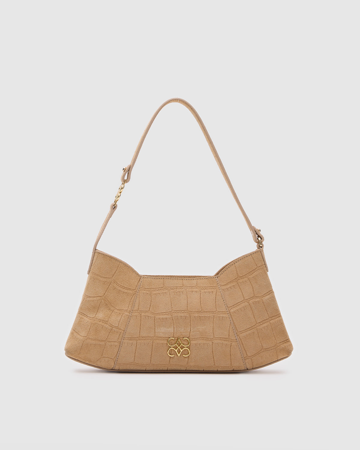 Aries Biscuit Croc Suede