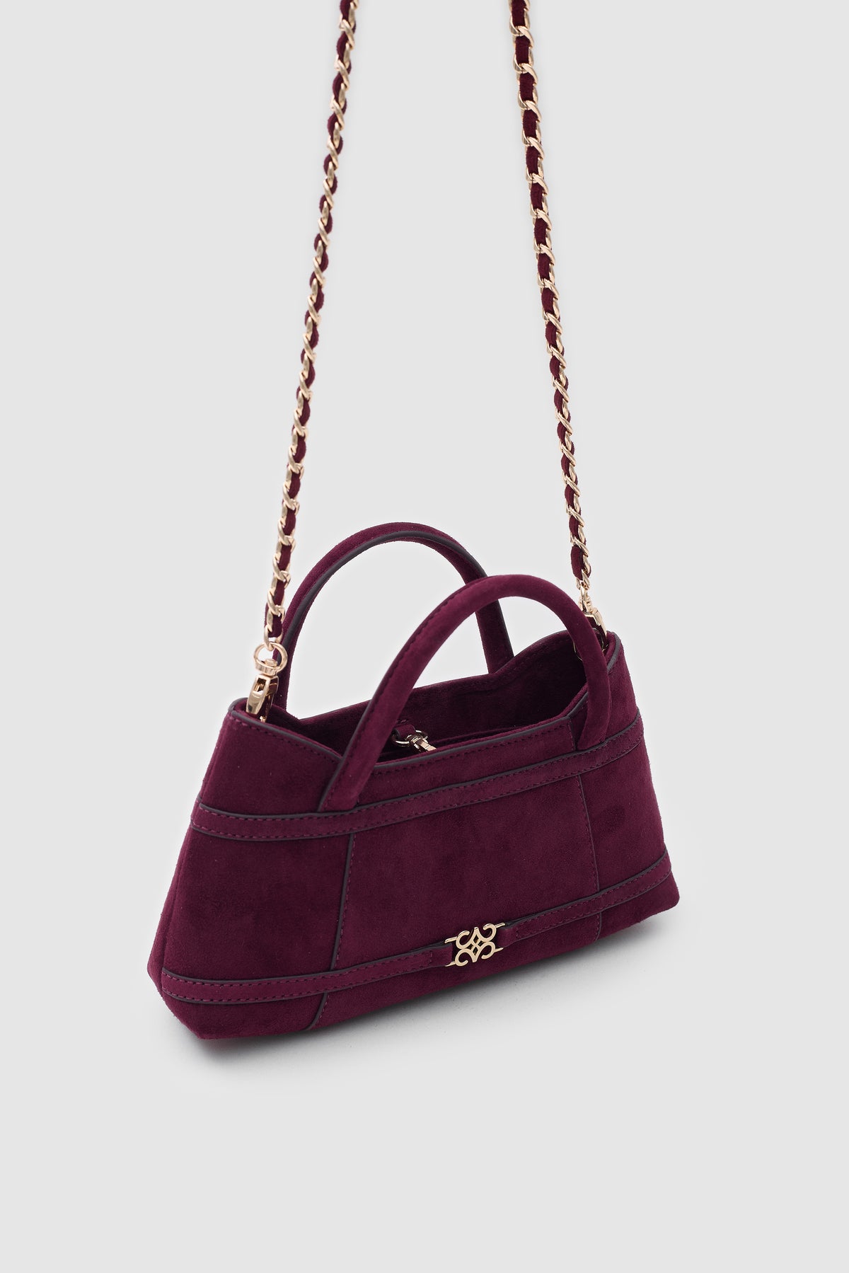 LUNA Merlot Suede