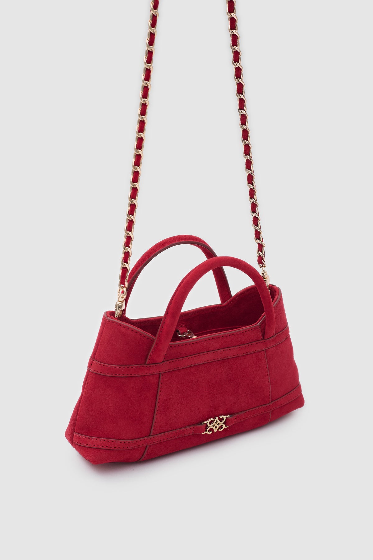 Luna Red Suede