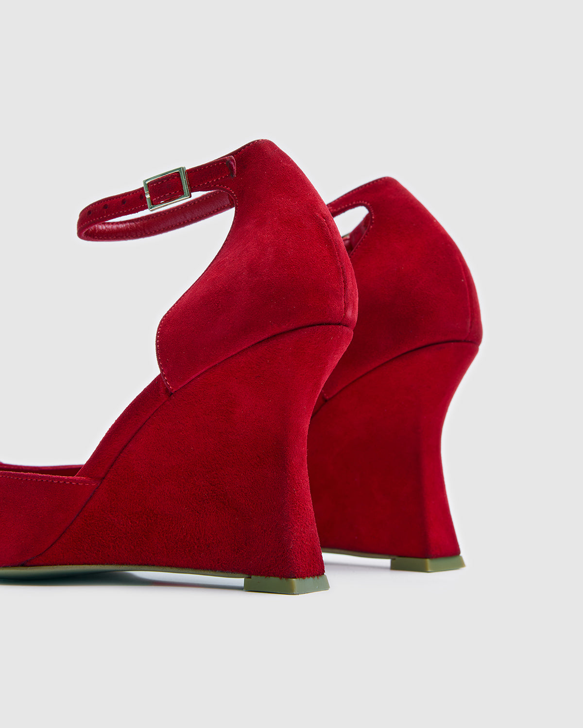 Rhea Red Suede