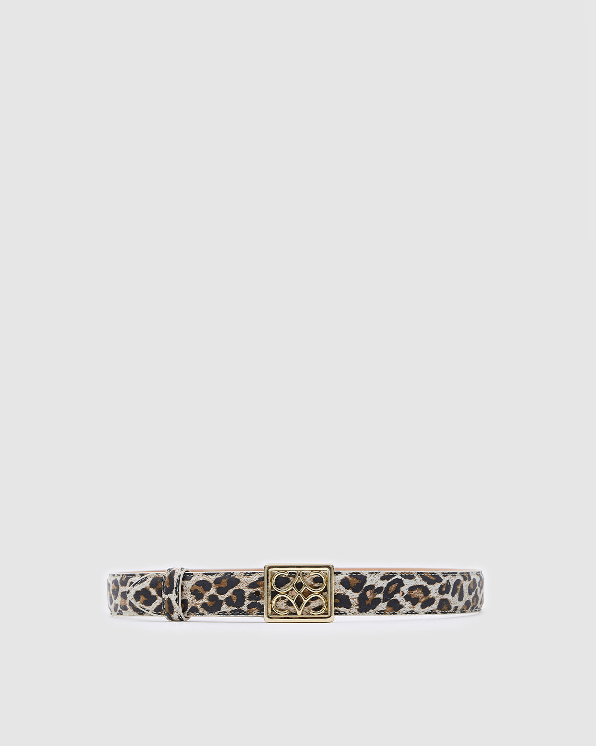 Belt Leopard Beige