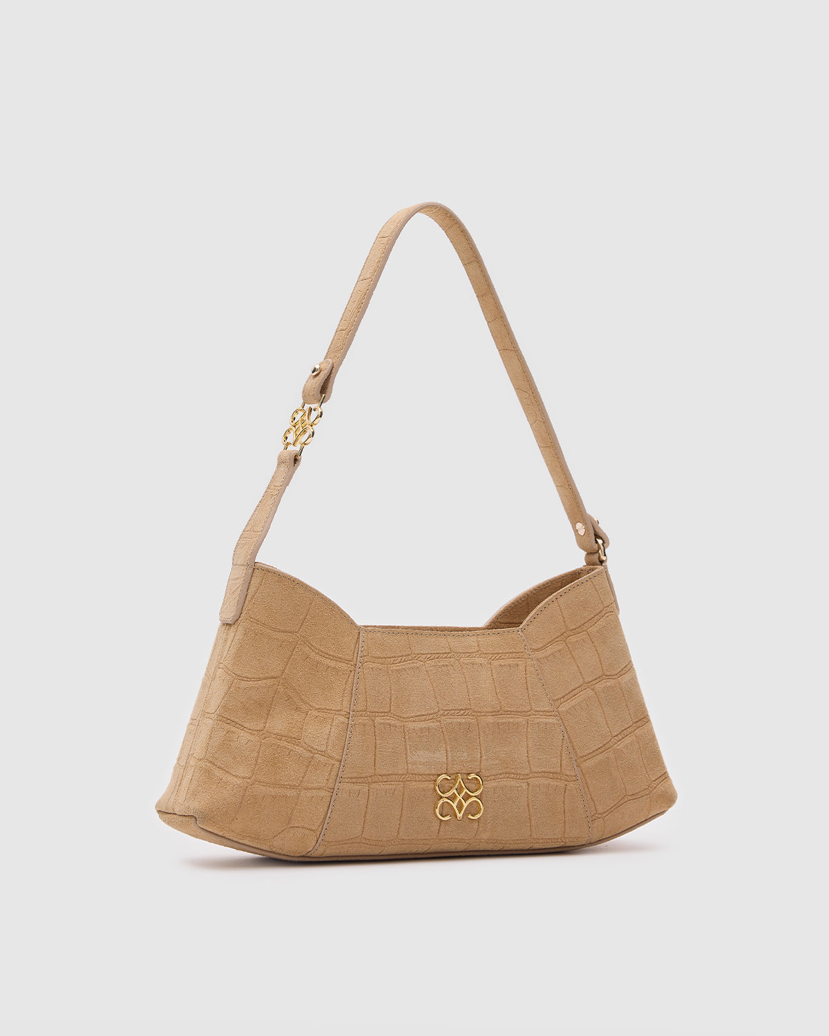 Aries Biscuit Croc Suede
