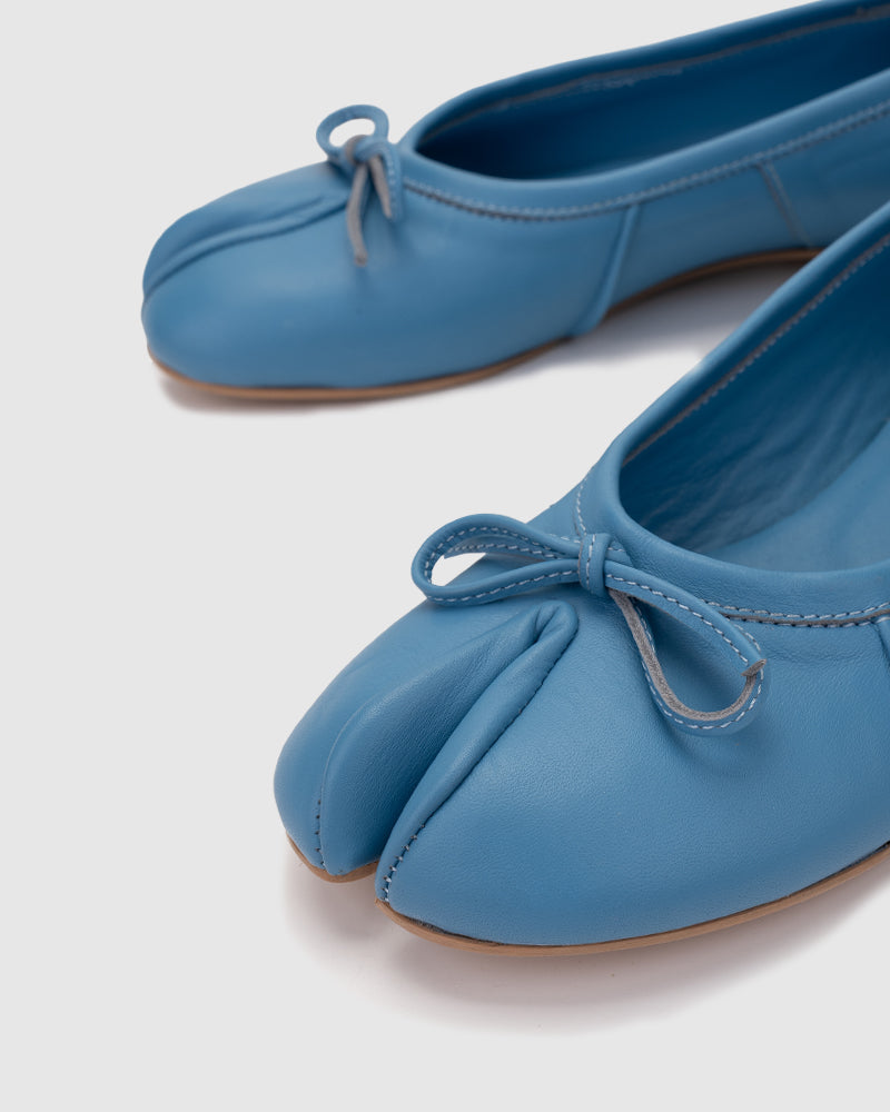 Tabi Ballet Flats Sky Blue