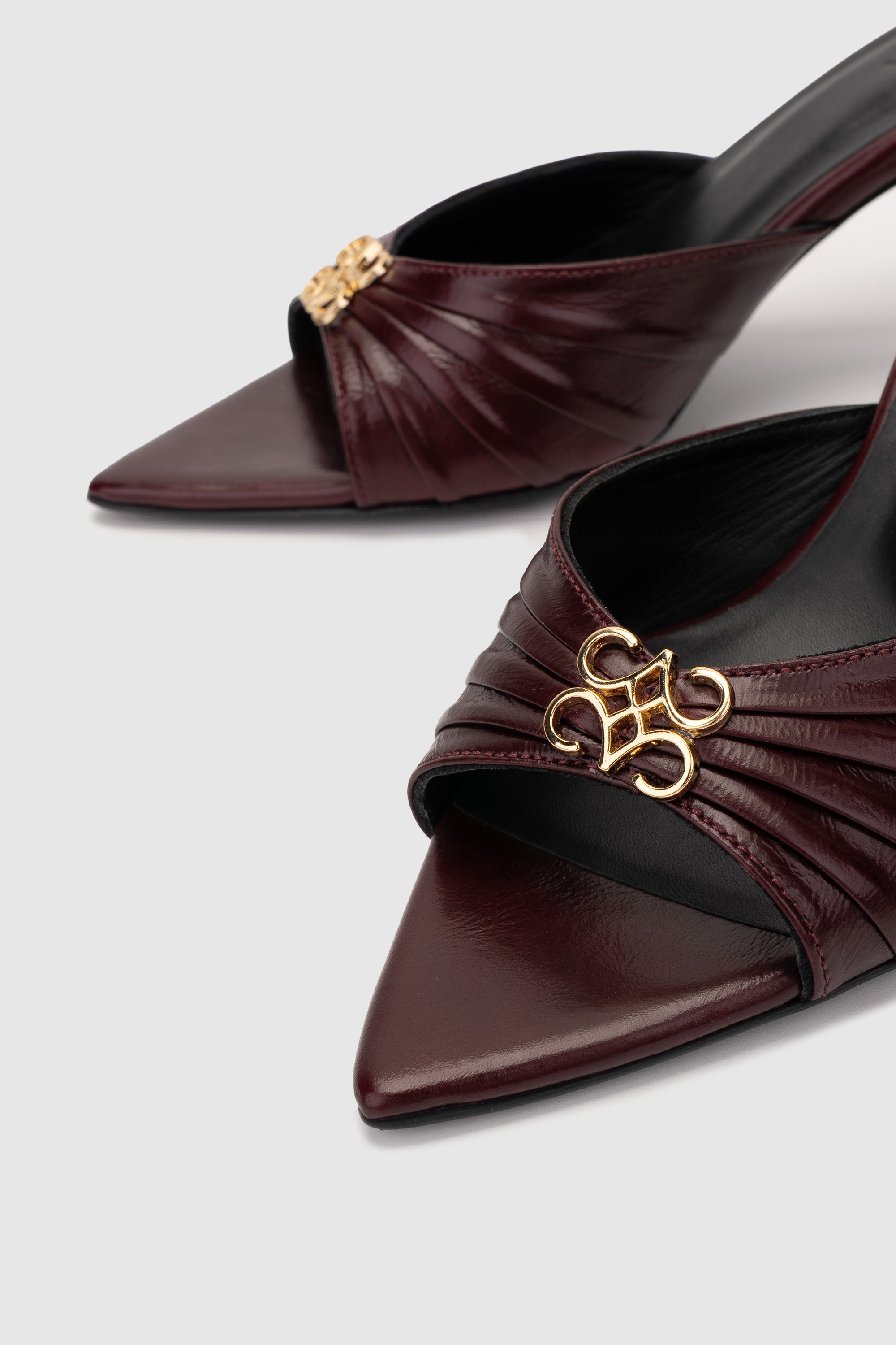 Mona Heels Burgundy
