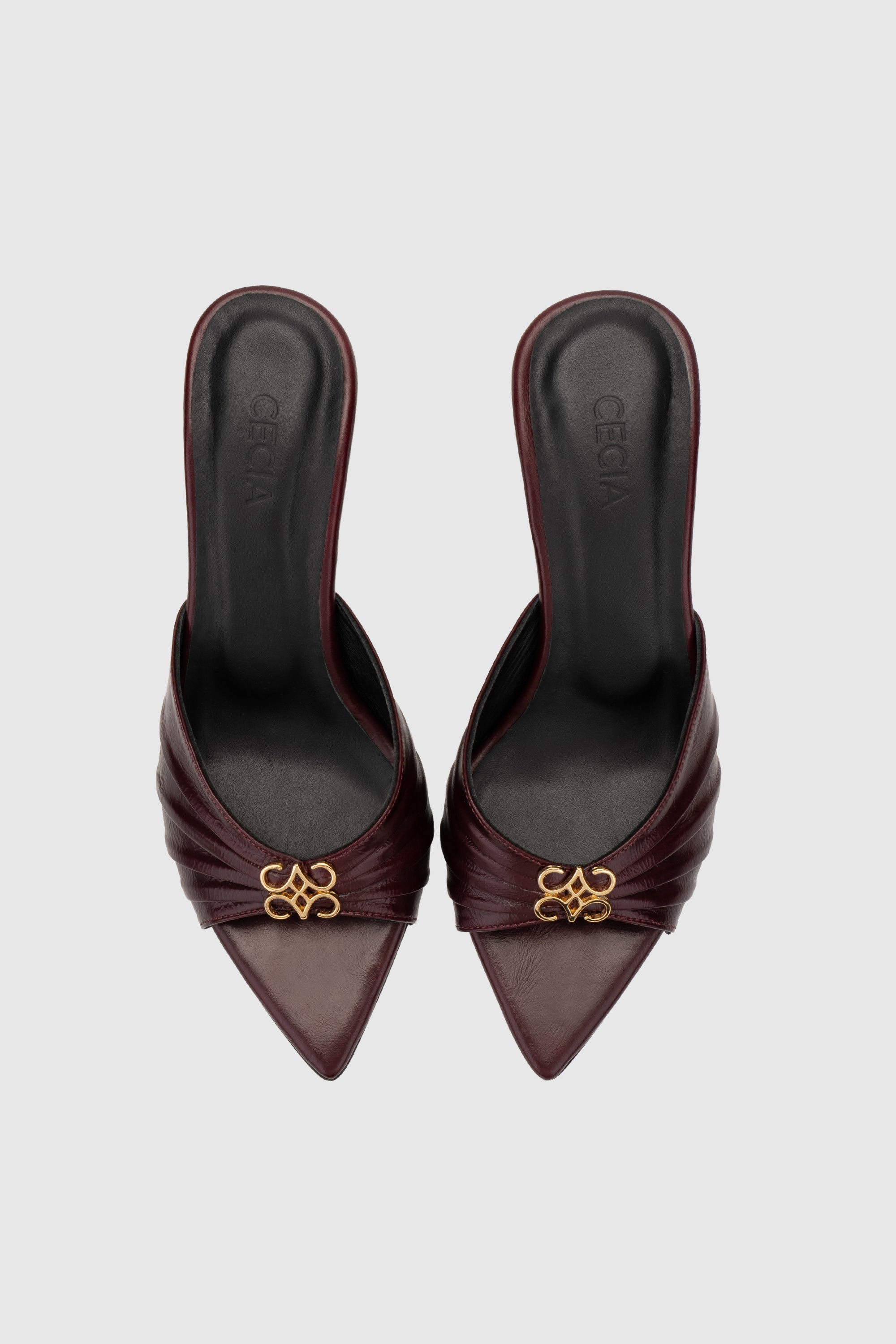 Mona Heels Burgundy