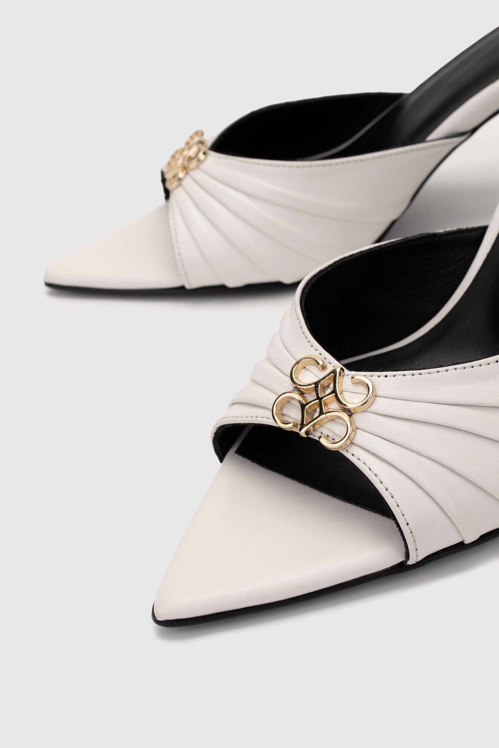 Mona Heels White